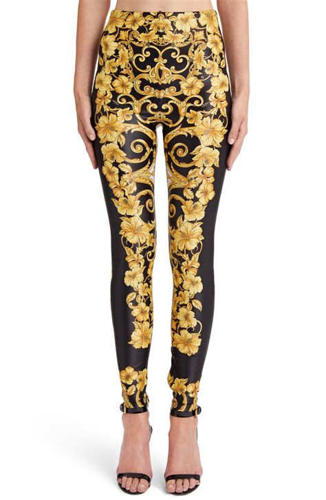 versace indian leggings|versace leggings outfit.